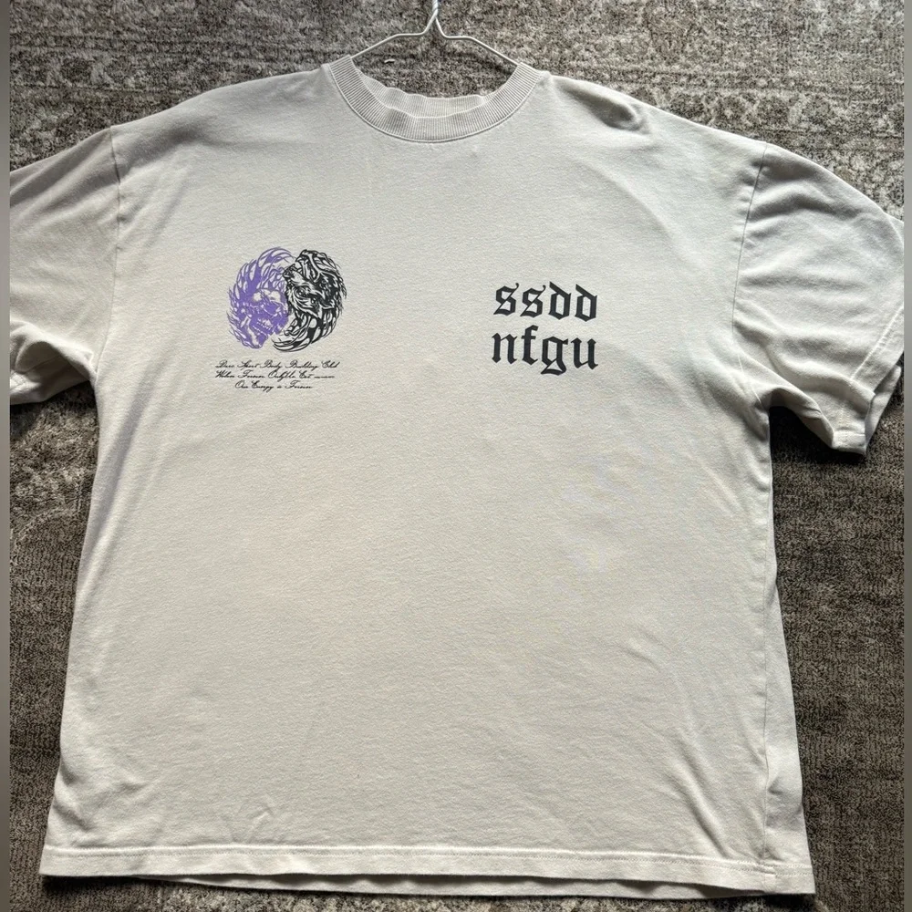 Darc Sport Men's NFGU T-Shirt tee Oversized medium OUR ENERGY IS FOREVER - Picture 3 of 5